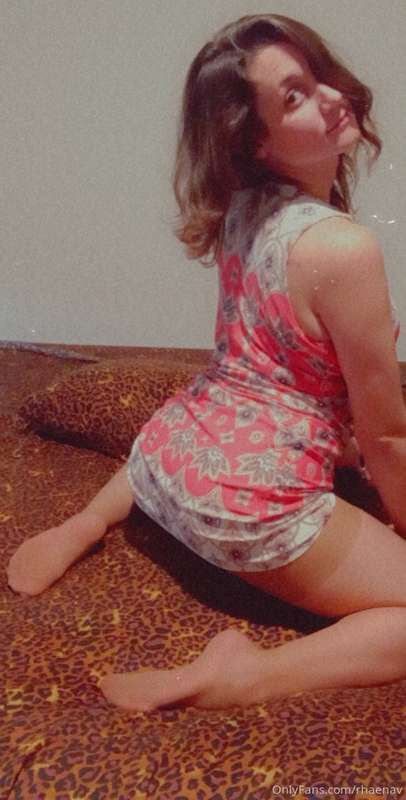 A girl can't resist some sexy nylons.