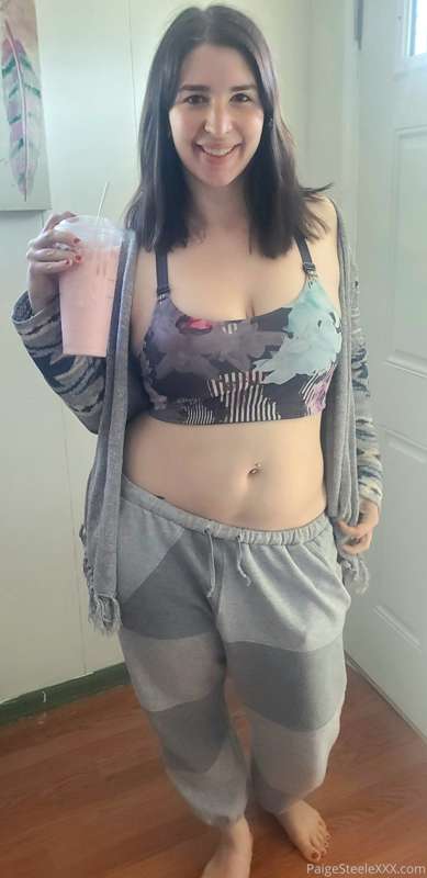 I call this style, "Didn't bother to get out of my pajamas" ..