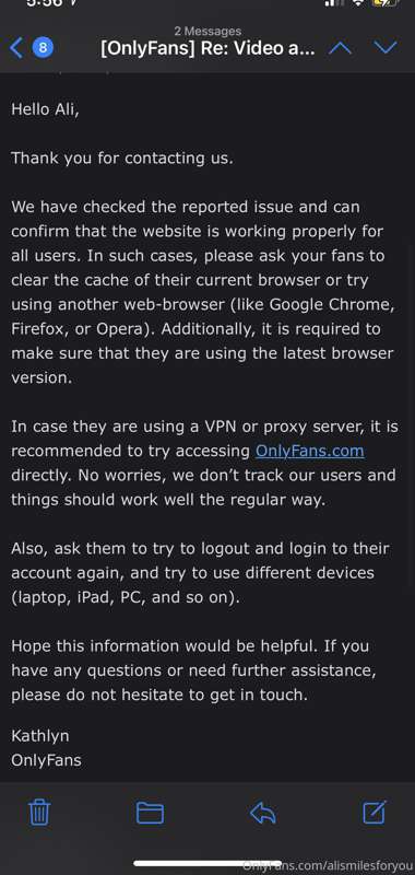 Here is the update from OF. We will try again for the hangou..
