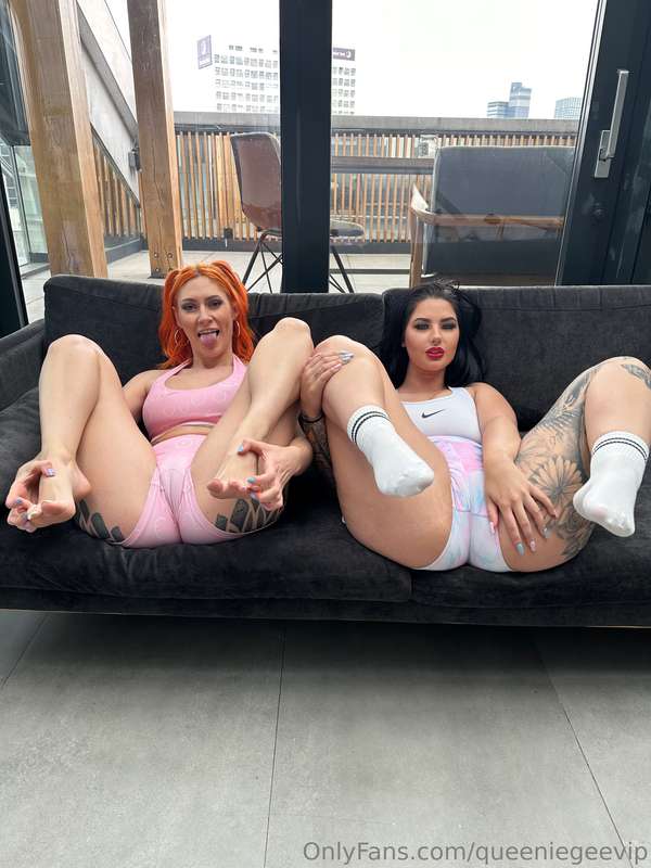 Wanna come to the gym with me and @vixnlex 👀 5
