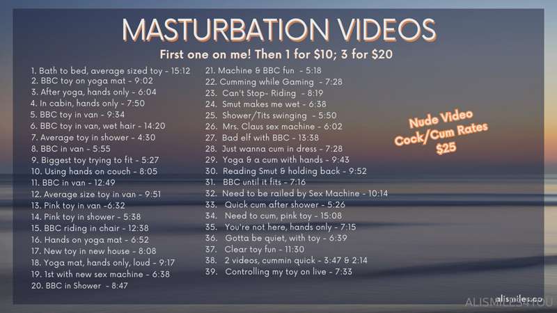 Updated list :)