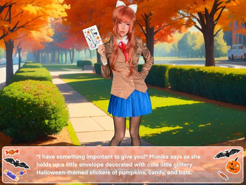 Doki Doki Halloween! (choose your own adventure) Part one - .. 6