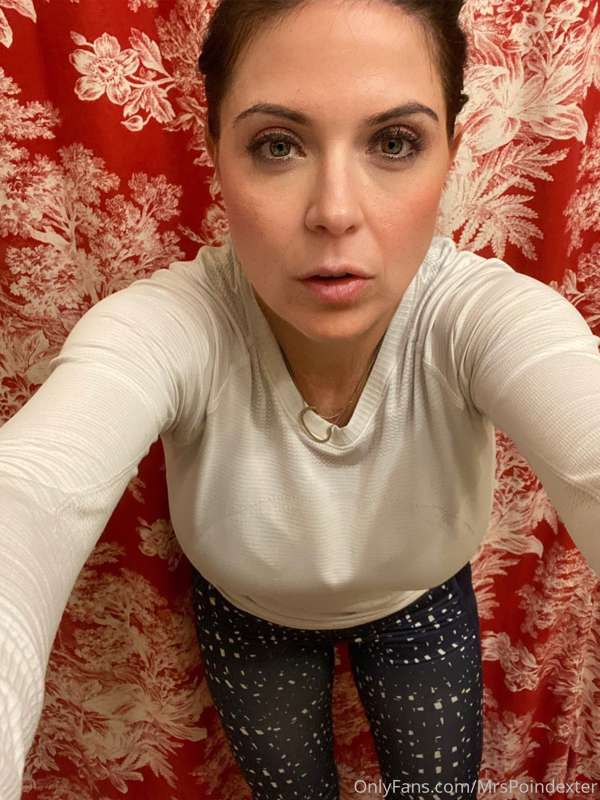 Oh! I forgot!  I took a couple photos of my under-ski outfit..