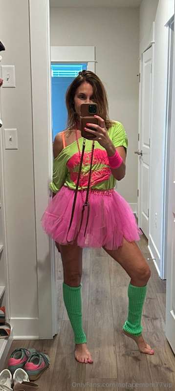 Was going for Mardi Gras……thinking I look more like Cindy La..