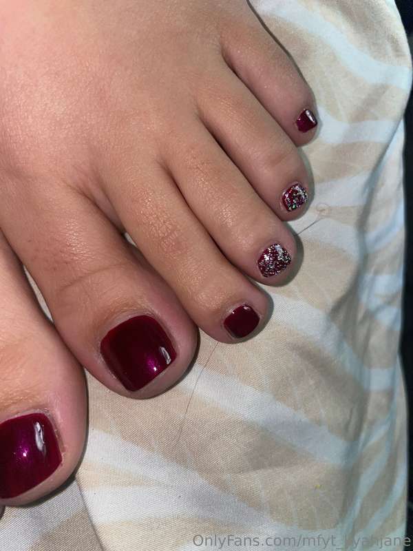 New pedi 🍒✨ 3