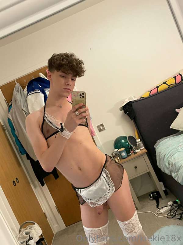 Underneath the maid outfit 😈 16