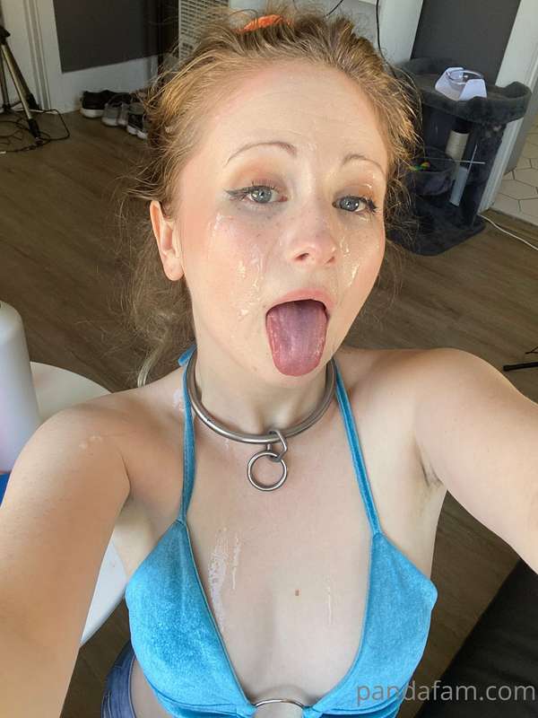 ***Public Cum Walk Video***  After giving Lord Panda a slopp.. 9