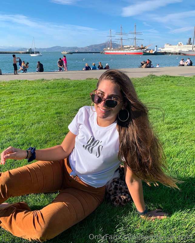 Soaking up the sun in SF 🌞