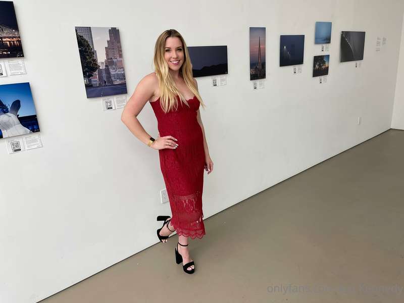 Greetings from my friend’s art showing! Hope everyone is hav..