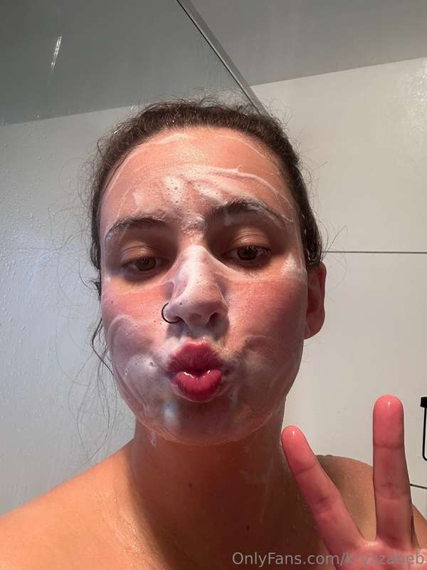 If you want to see why i’m washing my face check your inbox...