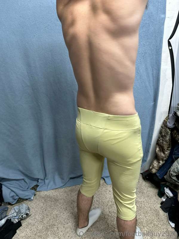 The new private in football gear and a wrestling singlet! 23