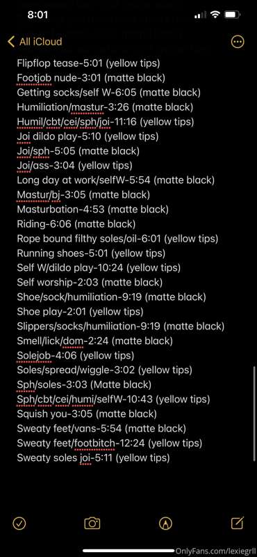Just thought I’d post my PREMADE content list on here for yo.. 3