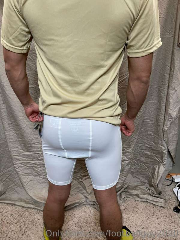The horny private and his VPL and beefy ass! Set 2 14