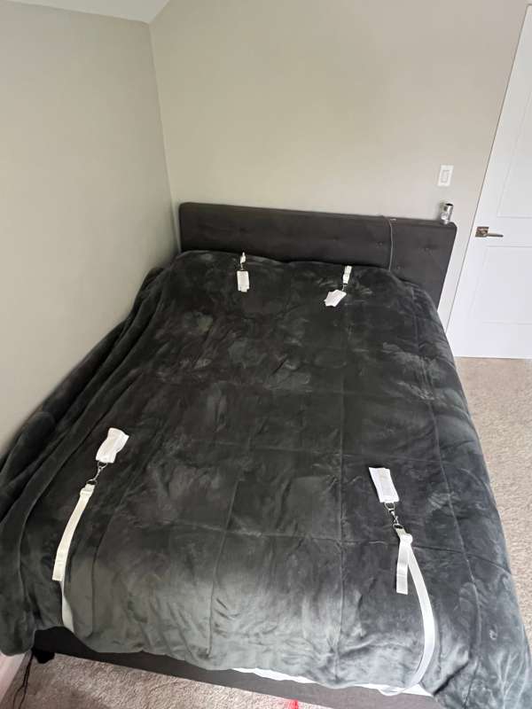 I’ll be here tonight… getting tied up and absolutely railed ..