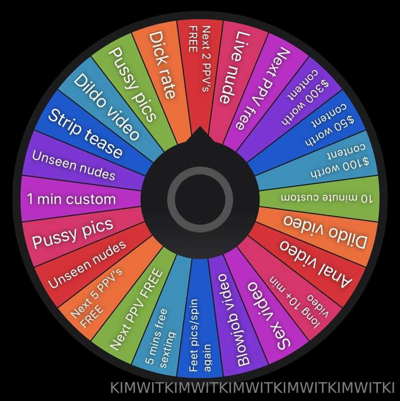💋SPIN THE WHEEL💋

Haven’t done one in a while!!! 
*all spins..
