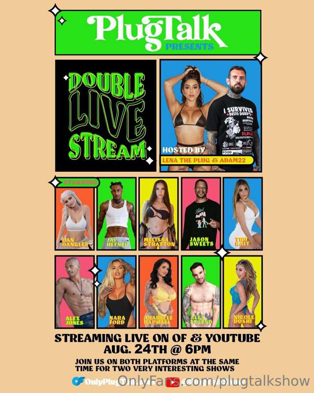 Get ready for another one 🥵 The second ever Plug Talk Live w..