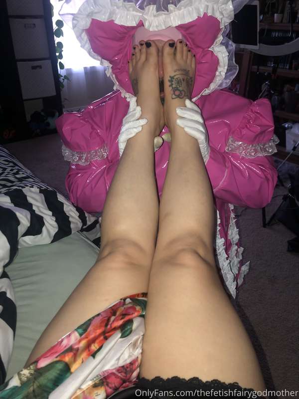 Some pampering last night… 2