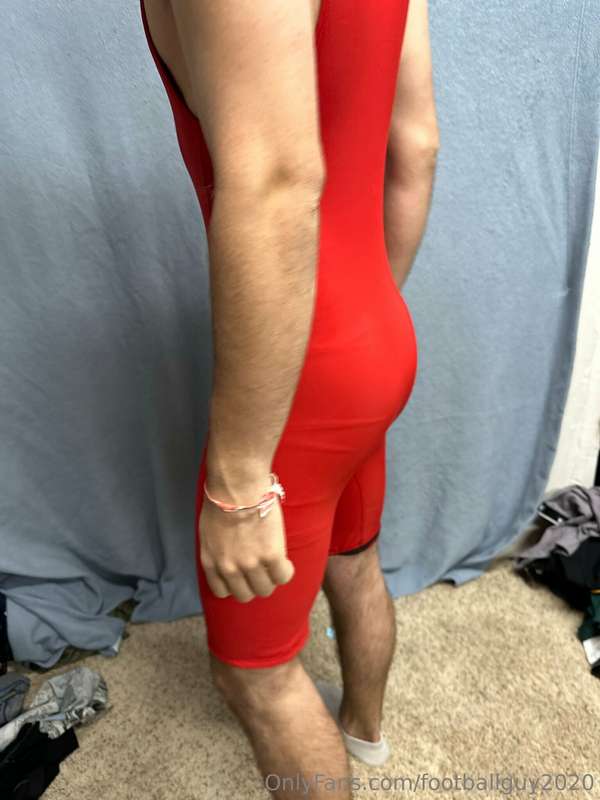 The private in a red wrestling singlet! 18