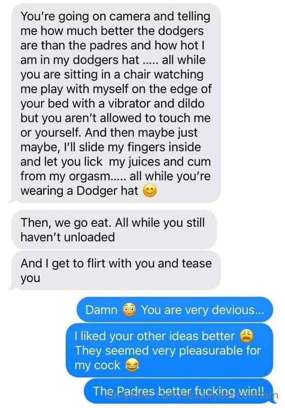 I’m a huge Dodger fan and @socalseasoning is a big Padre fan.. 2