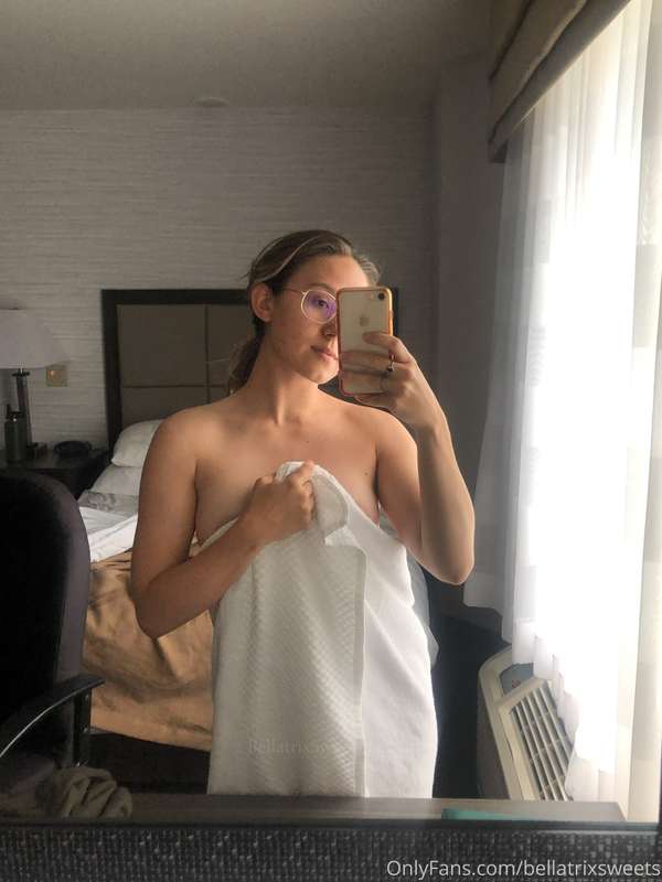 we're in a hotel, i drop my towel, what do you do next?  5- ..