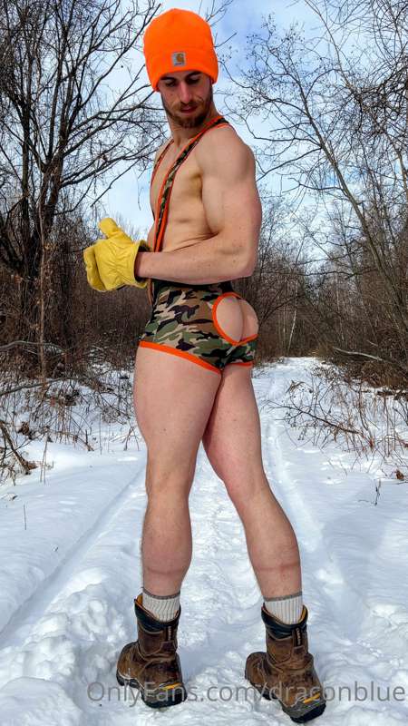 Some pics outside in my bodysuit. Took these back when we st.. 19