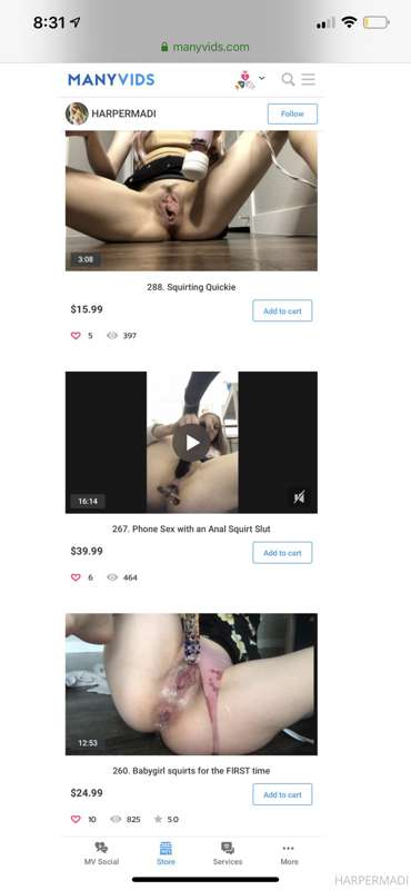 get three squirt videos of mine for $45!!! normally would be..