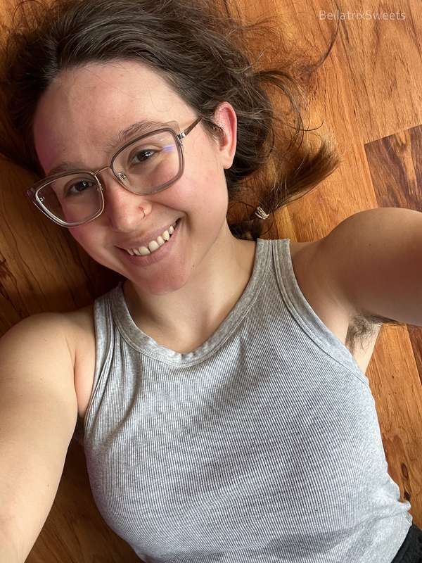 sweaty armpits, garden work is hard work!