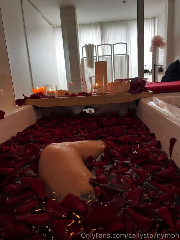 Home Spa is officially open...it makes me happy to think you..