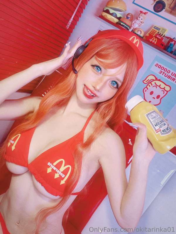McDonald's Girl Part1 What would you like to order?❤️❤️❤️ 16