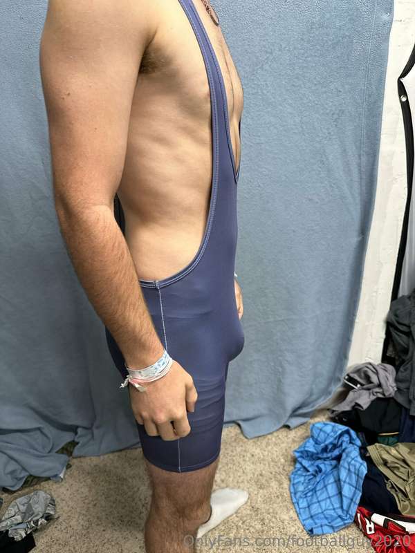 Wrestling singlet wearing private! 32
