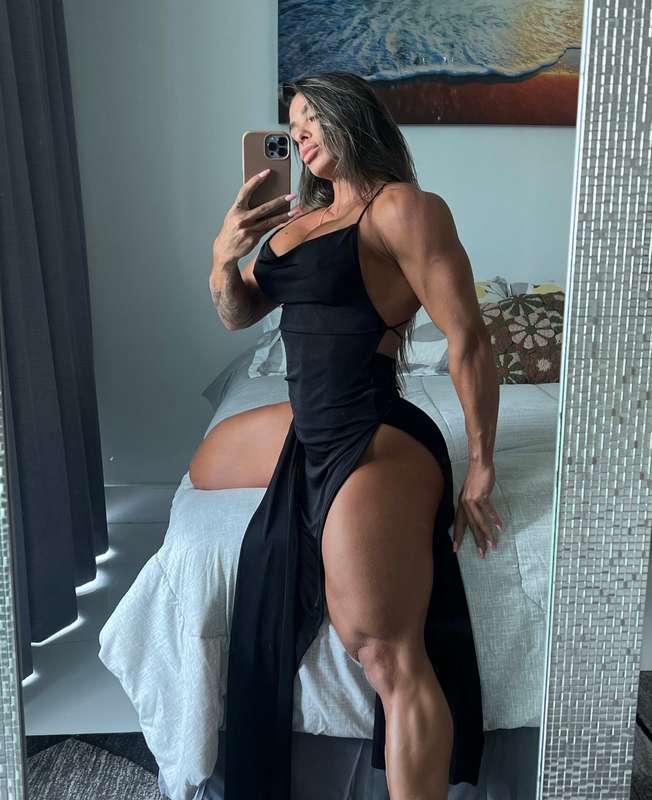 No panties underneath here…🙈