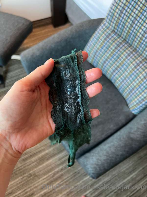 Creampied panties are my favorite 🥵