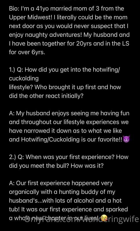 Here’s a fun Q&A about our Swinger Lifestyle!💋
