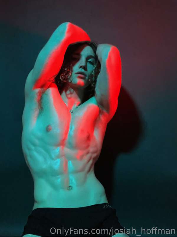 Mood lighting gets my cock so hard 6