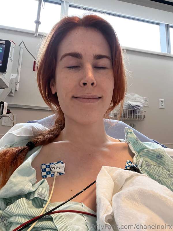 Surgery went well, no complications! This is a pic from Frid..