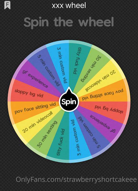 NEW spin the wheel game !! i know u guys loved it last time ..