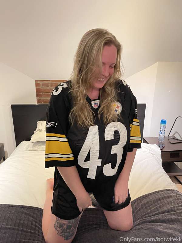 Ready for the Steelers game tomorrow!!!!

Also, I may or may.. 3