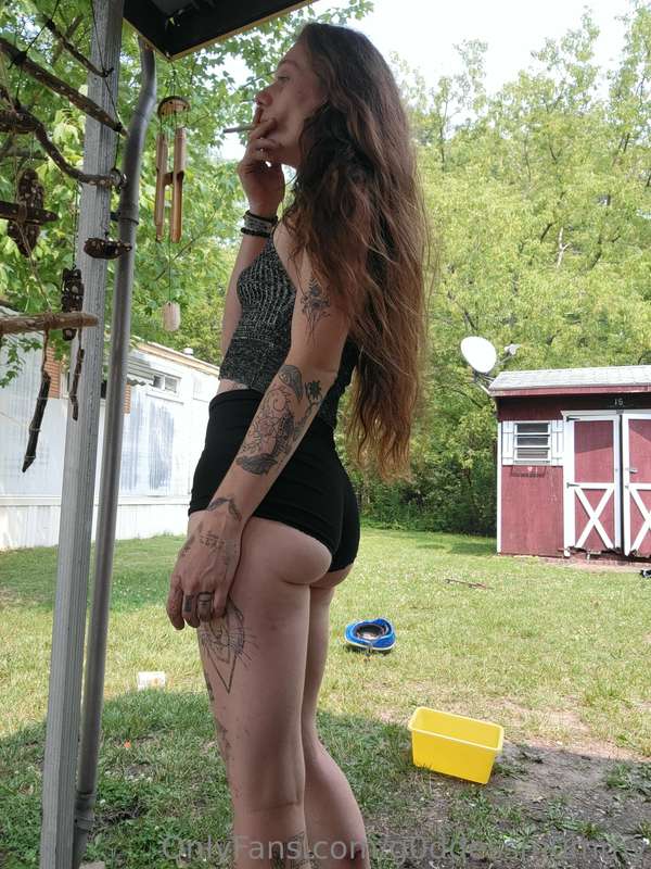 When you wanna wear shorts short enough to show of the new t.. 4