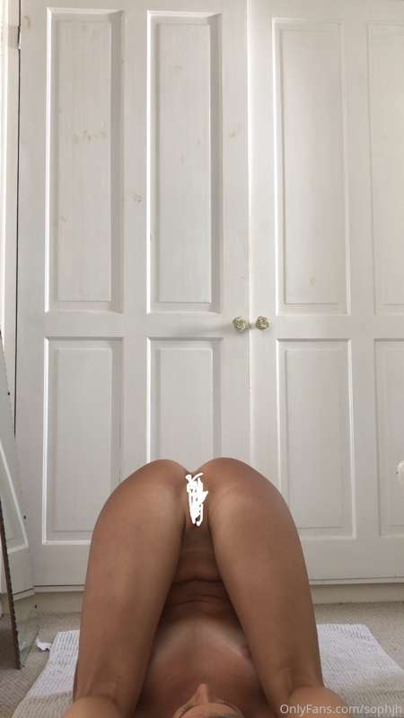 Screen grabs from a naked custom train and stretch video I m.. 1