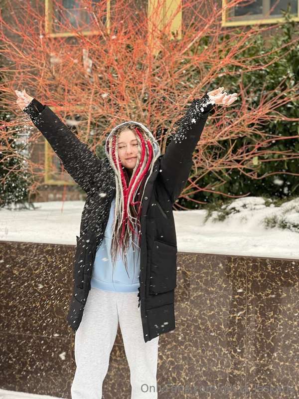 It doesn't snow very often, but always this little period is..