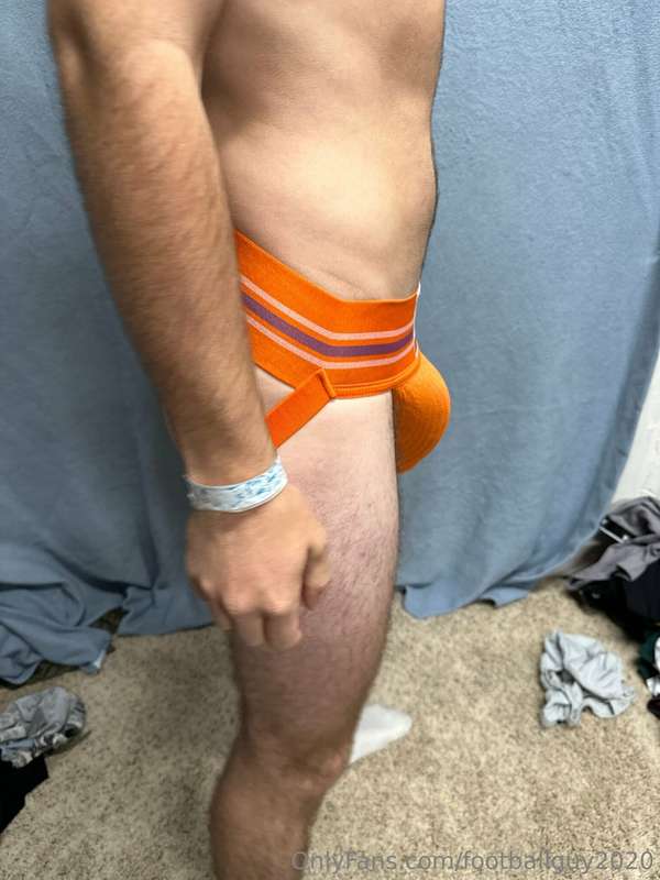 The private and some sexy undies and an orange jockstrap! 26