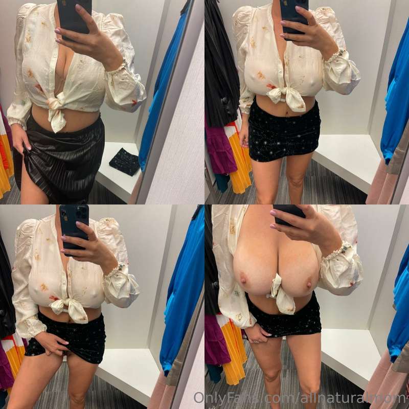 Random lunch break dressing room try on 😜 6