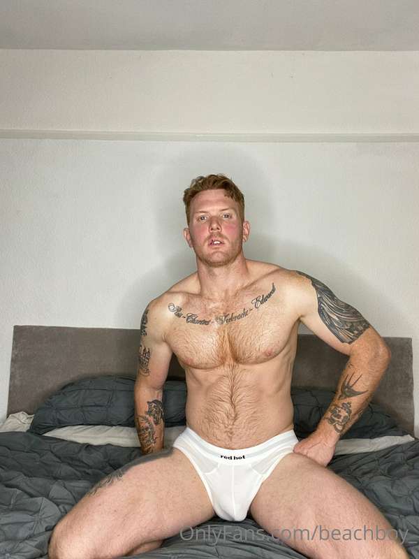 How do I look in my new redhot briefs?  In a couple of shots.. 11
