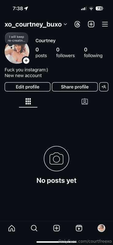I had to create a new Instagram account with exact same info..