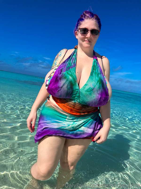 Just a few in a dress I picked up in Cozumel! My face is mos.. 32