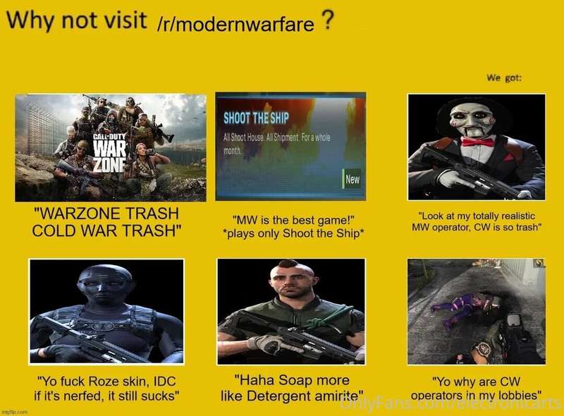 Activision has really got to control their players. Might as..