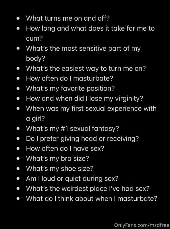 # Q&A??  Tip me $5 babe and send your question in dms 😘