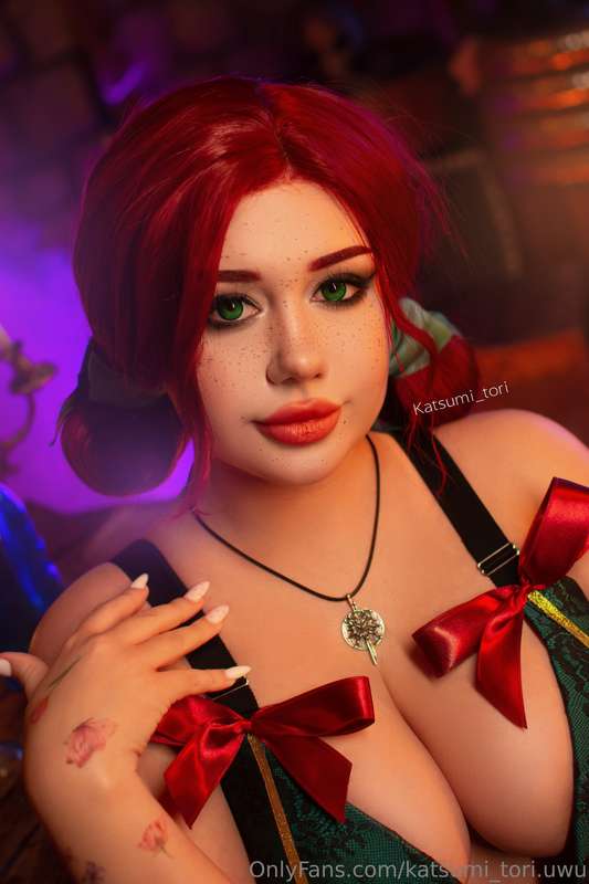 Triss Merigold of Maribor... ready to enchant more than just..