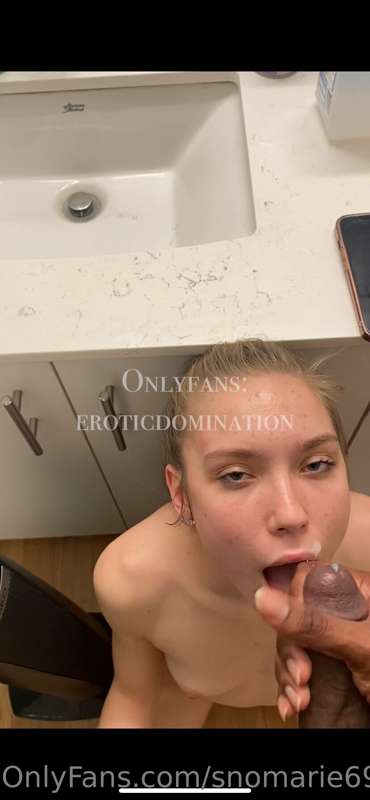 I need a fat load on my pretty face