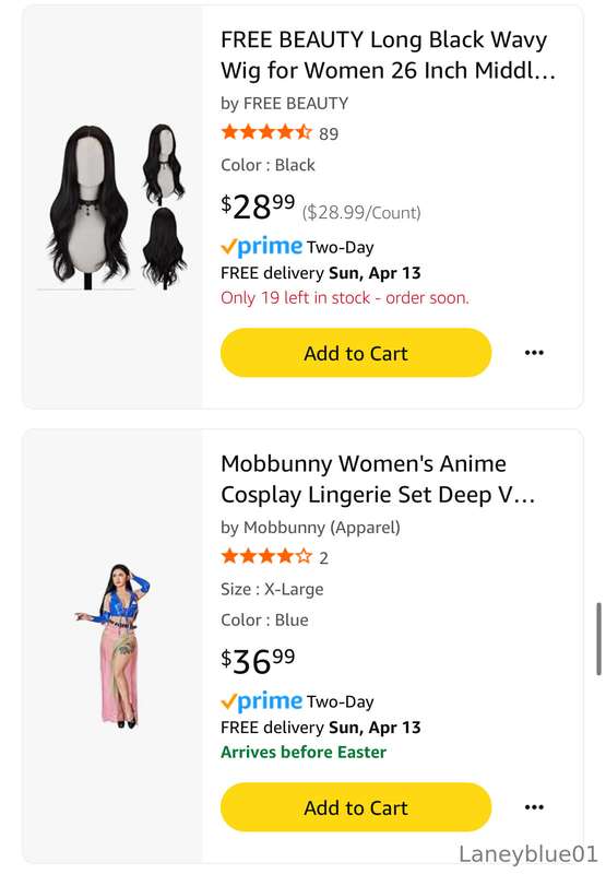 Added a bunch of new cosplays to my wishlist🙈 send me one an..